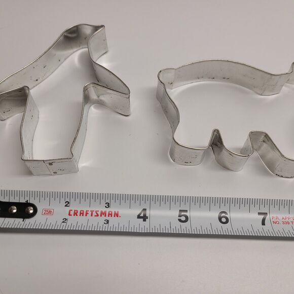 Large Christmas Holiday Decor Ornament & Cookie Cutter Lot Bundle Set - Picture 3 of 7